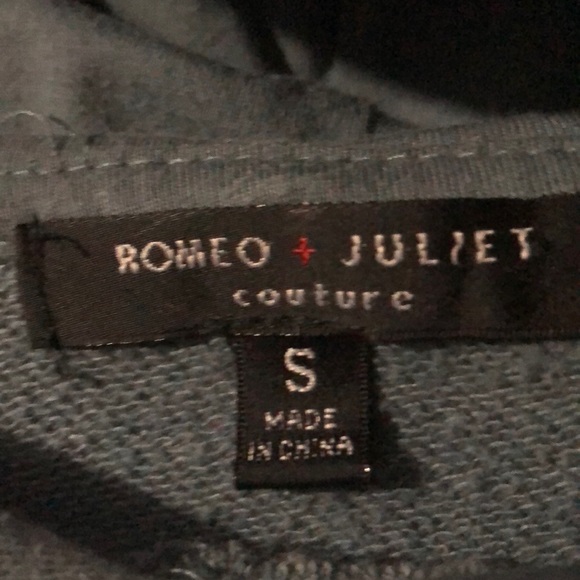 Romeo + Juliet Couture Sage Green Ruffle Hoodie - Picture 5 of 5